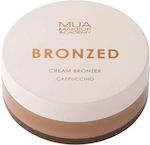 MUA Bronzed Cream Bronzer Cappuccino 14gr