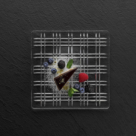 Nachtmann Serving Platter Square Transparent 28x28cm Nachtmann Serving Platter Square Transparent 28x28cm