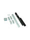 Ibfm Window Latche Black 10mm (Hole Centers 10mm) 29.10821