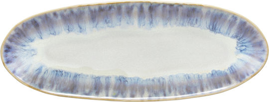 Costa Nova Servierplatte Oval Keramik Blau 24.3x9.2cm 1Stück