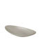 Leone Servierplatte Oval Hölzernes Gray 25x25cm 1Stück