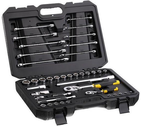 Stanley Καστάνια με Καρυδάκια 1\4" & 1\2" 41τμχ