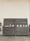 vidaXL Outdoor Storage Box Gray L150xW50xH56.5cm