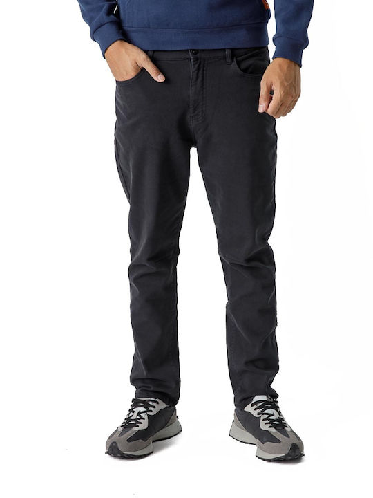 Trousers Elastic Dark Navy Blue