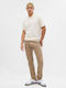 Hose Chino in Schlanker Passform Beige