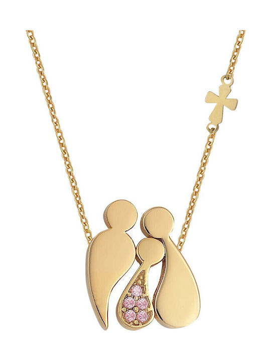 Verorama Necklace Family From Gold Plated Silve...