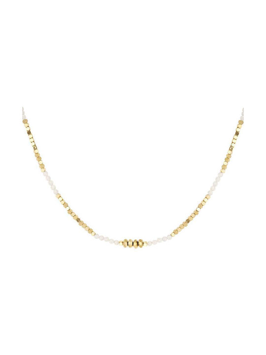 Georgiadis Accessories Halskette aus Vergoldet Stahl