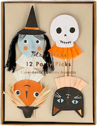 Meri Meri Οδοντογλυφίδες για Party Halloween 12τμχ