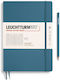 Leuchtturm1917 Notebook B5 Ruled Stone Blue