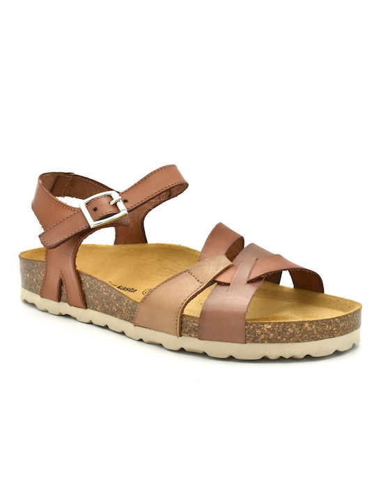 Δερμάτινα Γυναικεία Σανδάλια Ταμπά