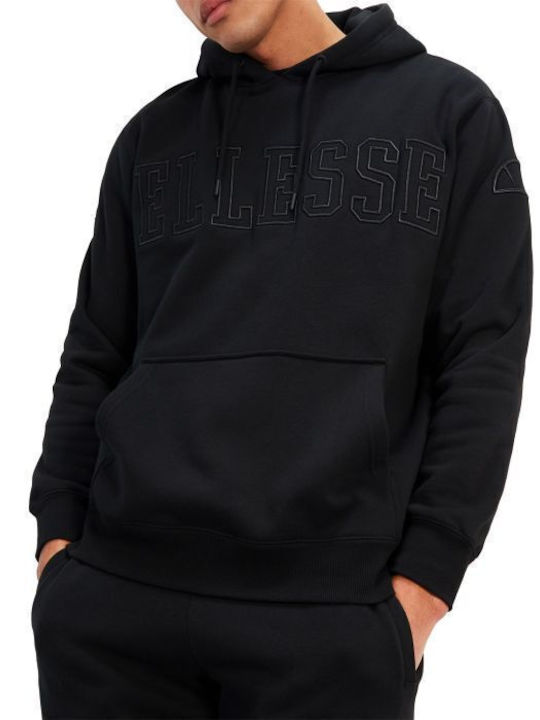 Ellesse Herren Sweatshirt mit Kapuze Schwarz