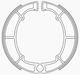 Roc Brake Pads for Kawasaki Vulcan / EN