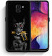 Smartfits Gun Back Cover Black (Galaxy J6)
