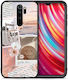Smartfits Hour Back Cover Μαύρο (Galaxy Note 8Redmi Note 8 ProOnePlus 8 ProRealme 8/8 Pro)