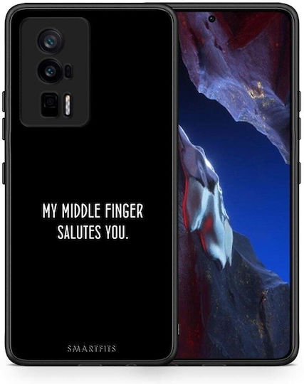 Smartfits Salute Back Cover Μαύρο (Poco F5 Pro)