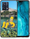 Smartfits Summer Umschlag Rückseite Gelb (Realme 9 / 9 Pro+)