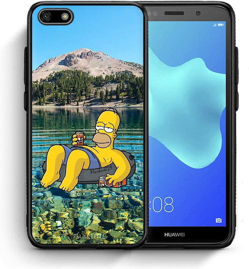 Smartfits Summer Back Cover Yellow (Huawei Y5 2018)