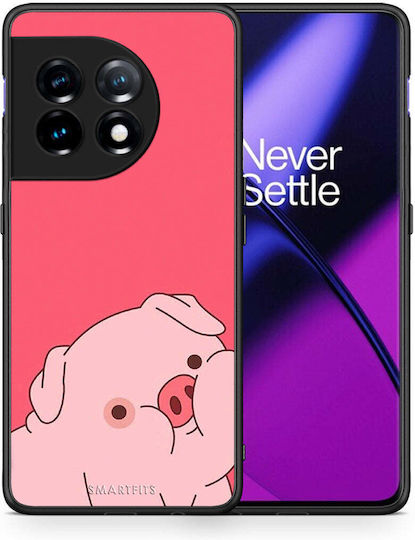 Smartfits Pig Love 1 Back Cover Beige (OnePlus 11)