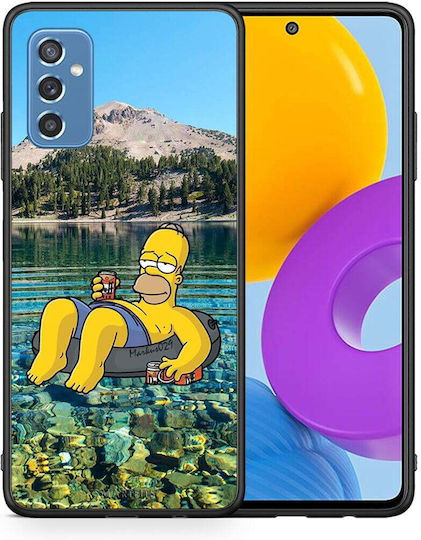 Smartfits Summer Umschlag Rückseite Gelb (Galaxy M52)