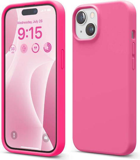 Elago Liquid Back Cover Silicon Fuchsia (iPhone 15)