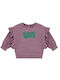 Kinder-Sweatshirt Lila