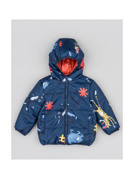 Losan Kinderparka mit Kapuze Blau