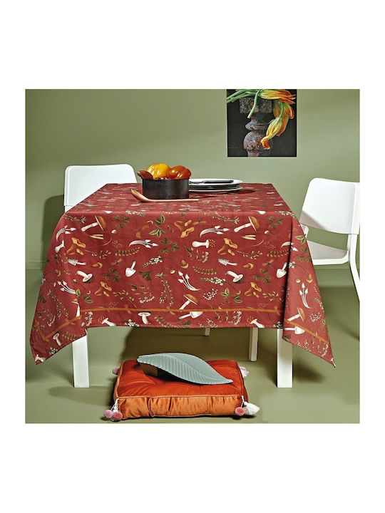Kentia Покривка за маса Памучна Mushroom Бежов 140x180бр