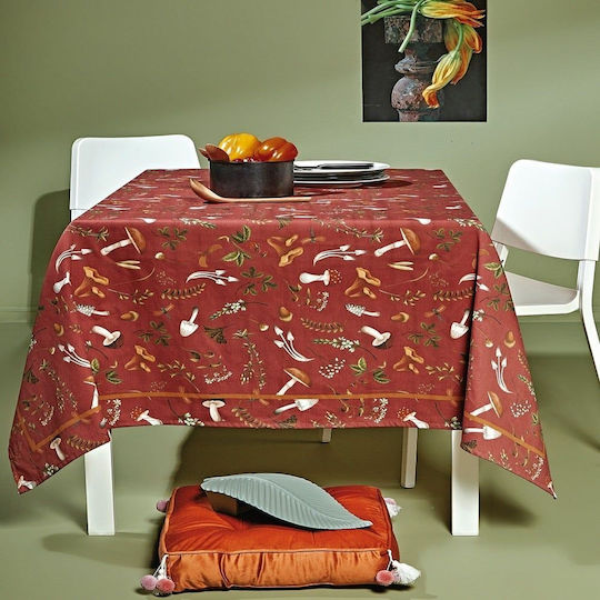 Kentia Tischtuch Mushroom Beige 140x180cm