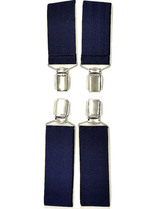 Τιράντες Μονόχρωμες Navy Μπλε