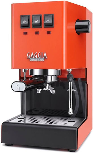 Gaggia Classic Evo V24 Espresso Coffee Machine 1300W Pressure 15bar 2023 Orange RI9481/19