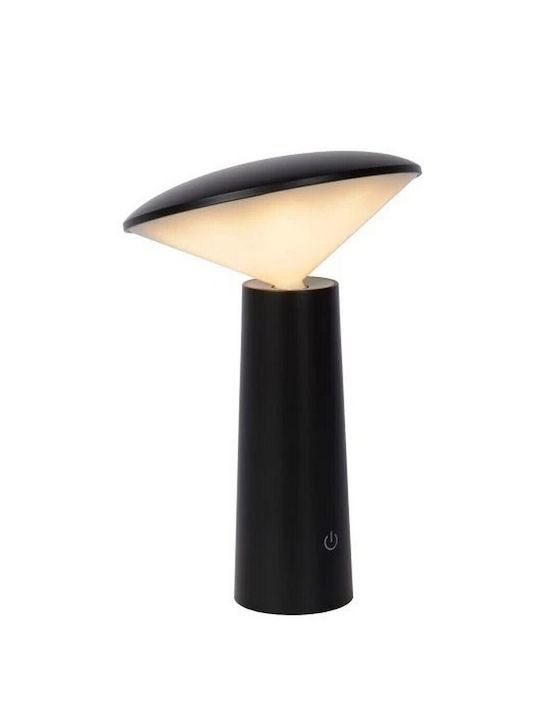 Lucide Lightning Επιτραπέζιo Φωτιστικό LED Εξωτερικού Χώρου 4W με Ρυθμιζόμενο Λευκό Φως IP44 Μαύρο