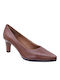 Boxer Tabac Brown Heels