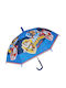 Guy Laroche Kids Curved Handle Umbrella PAW PATROL TEAM with Diameter 38cm Blue