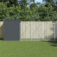 vidaXL Dog House Large Metallic Outdoor Gray 21...