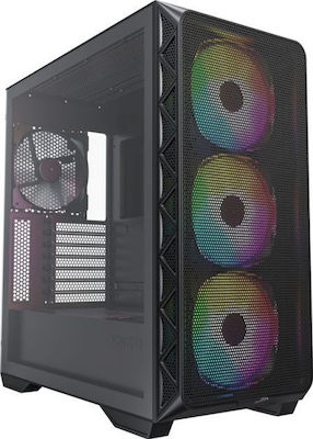 Montech Air 903 Max Gaming Midi Tower Κουτί Υπολογιστή με Πλαϊνό Παράθυρο Μαύρο