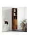 Bookcase Smoky Oak 34.5x34x180cm