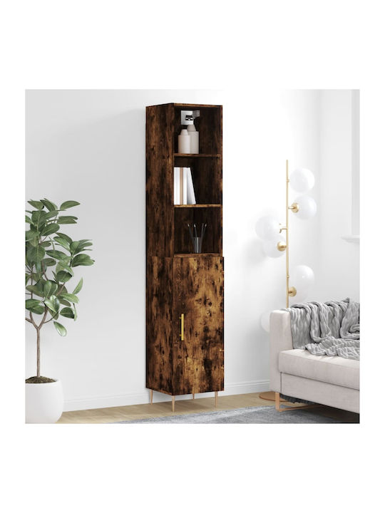 Bookcase Smoky Oak 34.5x34x180cm