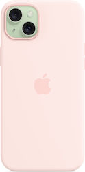 Apple Back Cover Silicon Roz (iPhone 15 Plus / ...