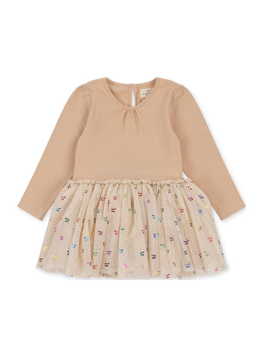 Children's Dress Tulle Burgundy