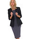 MOE Damen Blazer Schwarz