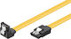 Goobay 7-Pin SATA III - 7-Pin SATA III Cable 30cm Κίτρινο (95018)