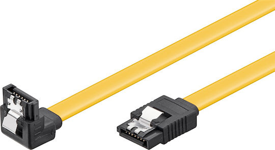 Goobay 7-Pin SATA III - 7-Pin SATA III Cable 30cm Κίτρινο (95018)
