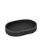 5Five Resin Soap Dish Black