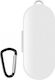 Θήκη Σιλικόνης με Γάντζο σε Λευκό χρώμα για Huawei FreeBuds