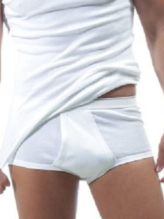 Maax Underwear Ανδρικό Σλιπ Λευκό