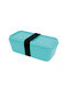 Milan Plastic Lunch Box Blue 750ml