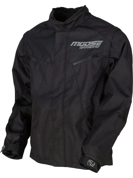 Men's Motorcycle Jacket 4 Seasons Black