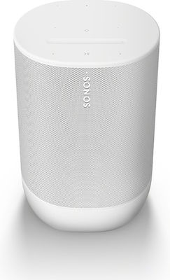 Sonos Move 2 Tragbarer Lautsprecher mit Batterielaufzeit bis zu 24 Stunden Weiß