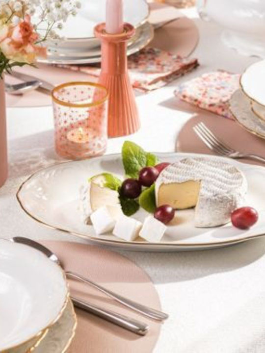 Emfasi Gold Porcelain Dinnerware Set 40pcs