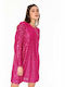 Never On Sunday Mini Rochie Fuchsia